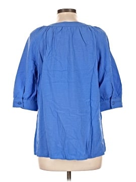White Stag 3/4 Sleeve Button-Down Shirt (view 2)