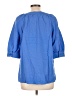 White Stag Blue 3/4 Sleeve Button-Down Shirt Size Lg 12/14 - photo 2