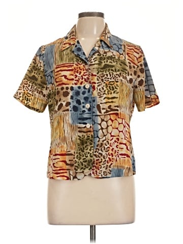 Alfred Dunner Short Sleeve Blouse (view 1)