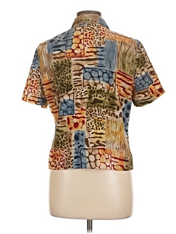 Alfred Dunner Short Sleeve Blouse (view 2)