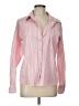 White Stag Stripes Pink Long Sleeve Blouse Size L - photo 1