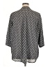 Unbranded 100% Polyester Gray 3/4 Sleeve Blouse Size 1X - photo 2