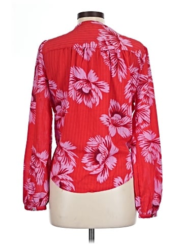 Rose + Olive Long Sleeve Blouse (view 2)