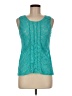 Alfani Teal Sleeveless Blouse Size M - photo 1