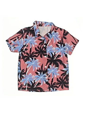 Unbranded Short Sleeve Button-Down Shirt (view 1)