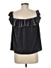 Amanda Uprichard Black Sleeveless Blouse Size M - photo 2