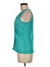 Alfani Teal Sleeveless Blouse Size M - photo 5