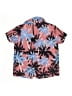 Unbranded Tropical Pink Short Sleeve Button-Down Shirt Size 10 (estimated) - photo 2