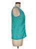 Alfani Teal Sleeveless Blouse Size M - photo 4