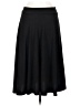 Covington Solid Black Casual Skirt Size S - photo 2