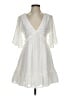 Peach Love 100% Polyester White Cocktail Dress Size S - photo 1