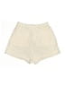 H&M Solid Ivory Shorts Size S - photo 2