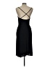 clothes Solid Black Cocktail Dress Size 10 - photo 2