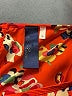Blue Rain 100% Polyester Orange Short Sleeve Blouse Size M - photo 7