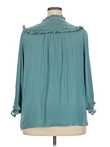 Democracy 3/4 Sleeve Blouse (view 2)