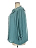 Democracy 100% Polyester Teal 3/4 Sleeve Blouse Size 2X - photo 5