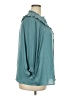 Democracy 100% Polyester Teal 3/4 Sleeve Blouse Size 2X - photo 4