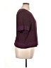 DR2 100% Polyester Burgundy Short Sleeve Top Size XL - photo 4