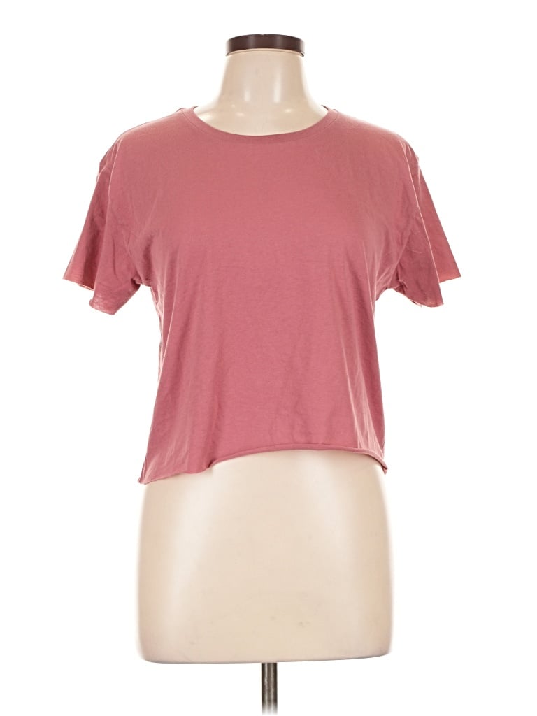 Pre-owned Next Level Apparel Short Sleeve T-shirt In Pink