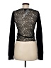 Theory 100% Wool Black Long Sleeve Top Size M - photo 2