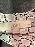 Ann Taylor LOFT 100% Polyester Silver Ivory Sleeveless Blouse Size 4 (petite) - photo 7