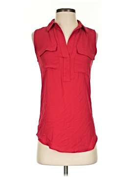 Ann Taylor Loft Sleeveless Button Down Shirt