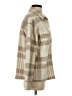 American Eagle Outfitters Plaid Tan Coat Size XS - photo 4