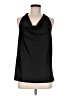 Ann Taylor LOFT 100% Polyester Black Sleeveless Blouse Size M - photo 1