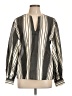 Judith & Charles Gray Long Sleeve Blouse Size 10 - photo 1