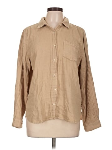 Thread & Supply Long Sleeve Button-Down Shirt (view 1)