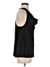Ann Taylor LOFT 100% Polyester Black Sleeveless Blouse Size M - photo 4