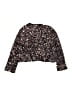 Mia Joy 100% Polyester Tweed Black Blazer Size 14 - photo 2