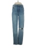 GRLFRND Hearts Blue Jeans Size 27 waist - photo 1