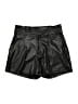 Sofia Jeans by Sofia Vergara 100% Polyurethane Metallic Black Shorts Size 6 - photo 1