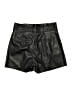 Sofia Jeans by Sofia Vergara 100% Polyurethane Metallic Black Shorts Size 6 - photo 2