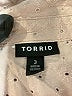 Torrid Tan Pink Long Sleeve Blouse Size 3X Plus (3) - photo 7