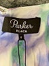 Parker Black 100% Polyester Print Purple Cocktail Dress Size 0 - photo 7