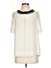 Dana Buchman 100% Polyester Ivory 3/4 Sleeve Blouse Size S - photo 1
