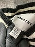 Industry Stripes Black Turtleneck Sweater Size L - photo 7