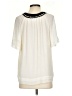 Dana Buchman 100% Polyester Ivory 3/4 Sleeve Blouse Size S - photo 2