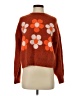 A Collective Story Floral Orange Pullover Sweater Size S - photo 1