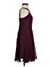 Lulus 100% Polyester Solid Burgundy Cocktail Dress Size XS - photo 4