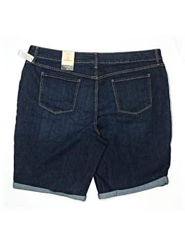 St. John's Bay Denim Shorts (view 2)