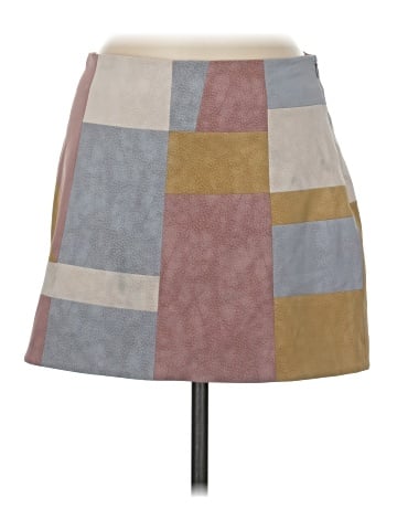 Alexis Faux Leather Skirt (view 1)