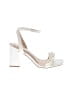Lulus White Sandals Size 8 1/2 - photo 1