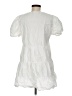 Zara White Casual Dress Size M - photo 2