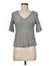 BP. 100% Viscose Gray Short Sleeve Top Size M - photo 1