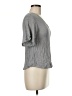 BP. 100% Viscose Gray Short Sleeve Top Size M - photo 4