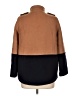 AK Anne Klein Color Block Brown Coat Size L (estimated) - photo 2