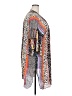 Democracy 100% Rayon Orange Poncho Size 2X - photo 4